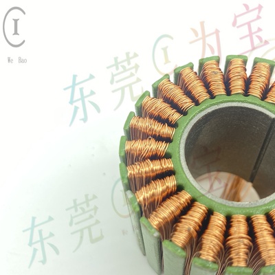 铁芯样品绕线展示