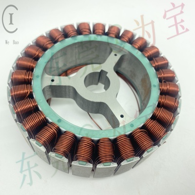 铁芯样品绕线展示